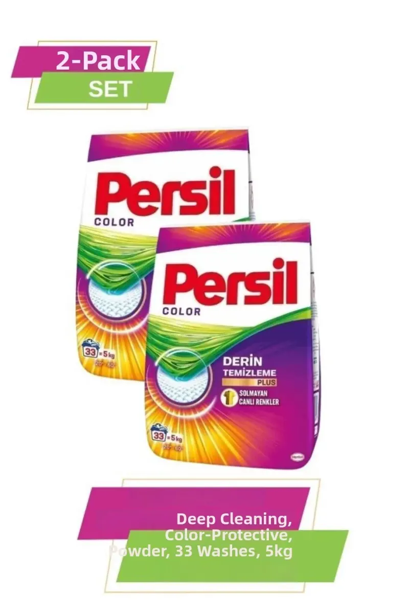 Renkliler Powder Laundry Detergent 33 Washes 5kg Set of 2