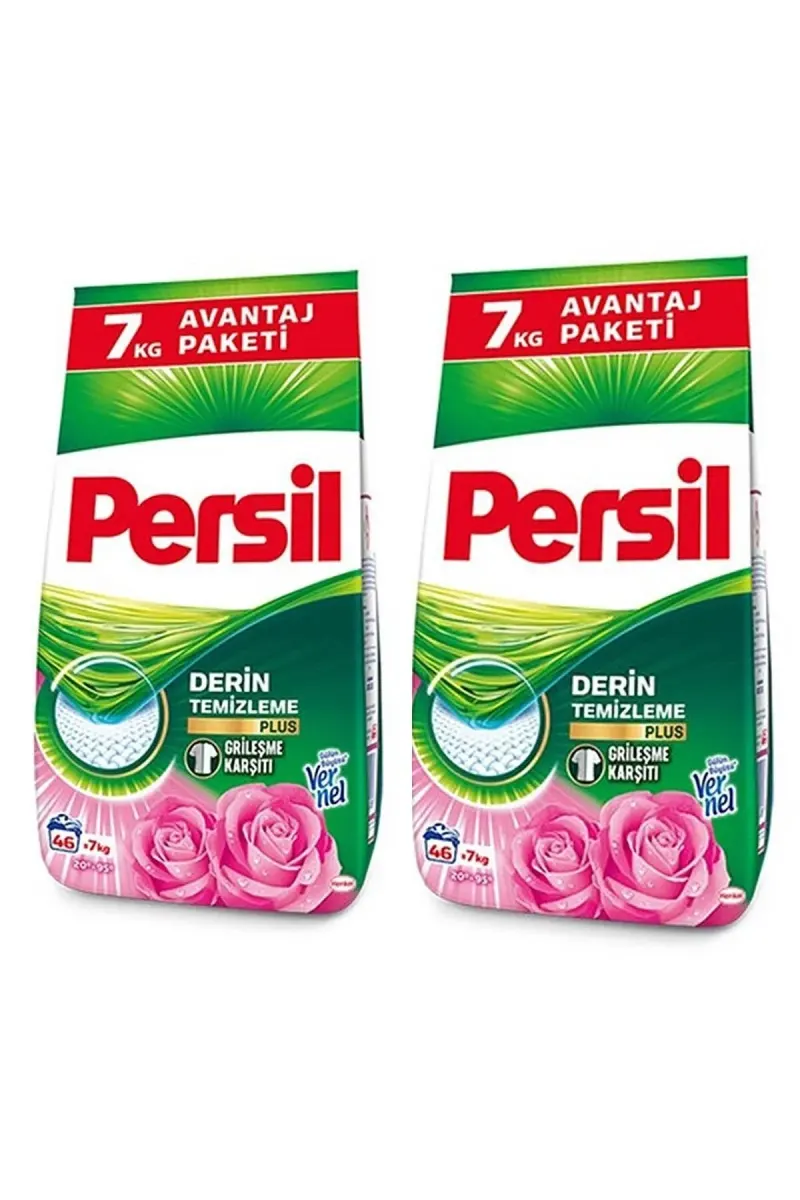 Matik Powder Laundry Detergent 'Rose's Magic' for Colors 2 x 7 kg