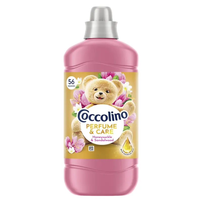 Coccolino Perfume & Care Balsam Rufe Caprifoi si Lemn de Santal 1,288 L