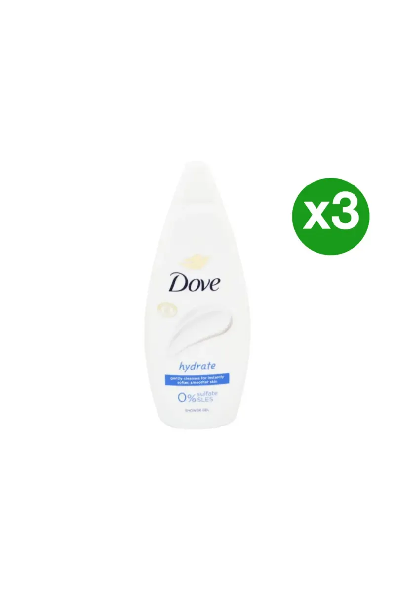 shower gel 720ml - Hydrate 3 x