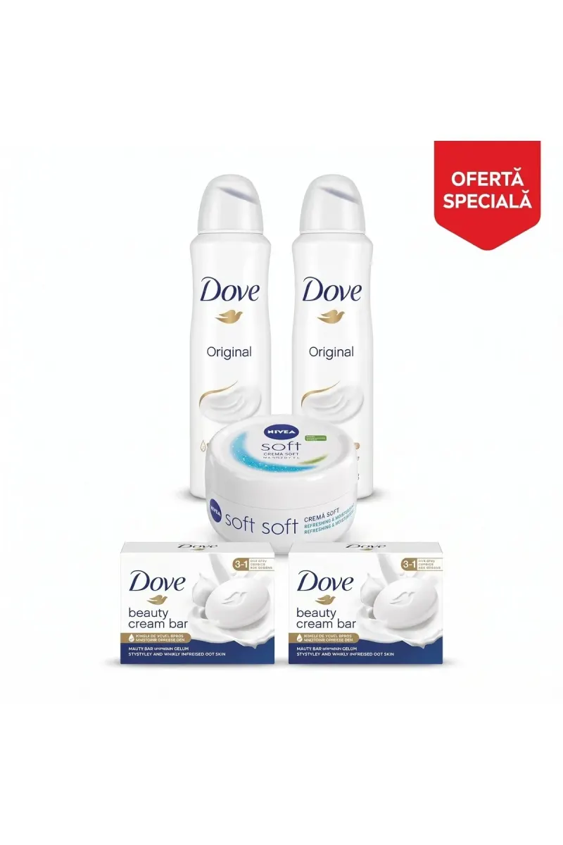 Ultimate Softness Bundle: Deos & Bars + Nivea Soft Cream