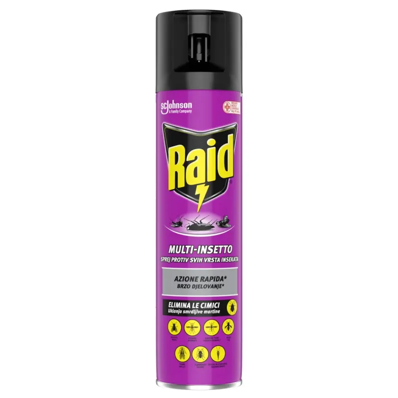Raid Spray Multi Insecte 400 ml