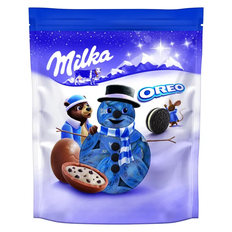 milka Bomboane de Pom cu Crema Oreo 86 g