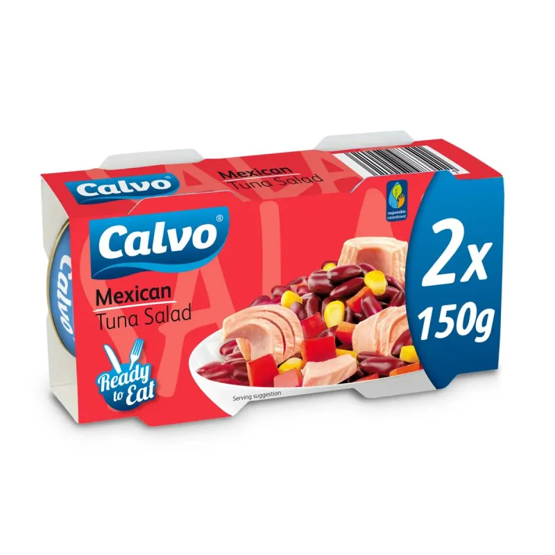 Calvo 2 Conserve Salata Mexicana Ton 300 g