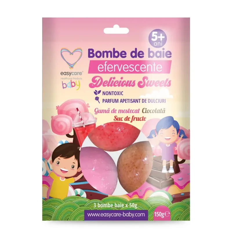 easycare Baby Bombe de Baie Dulciuri 150 g