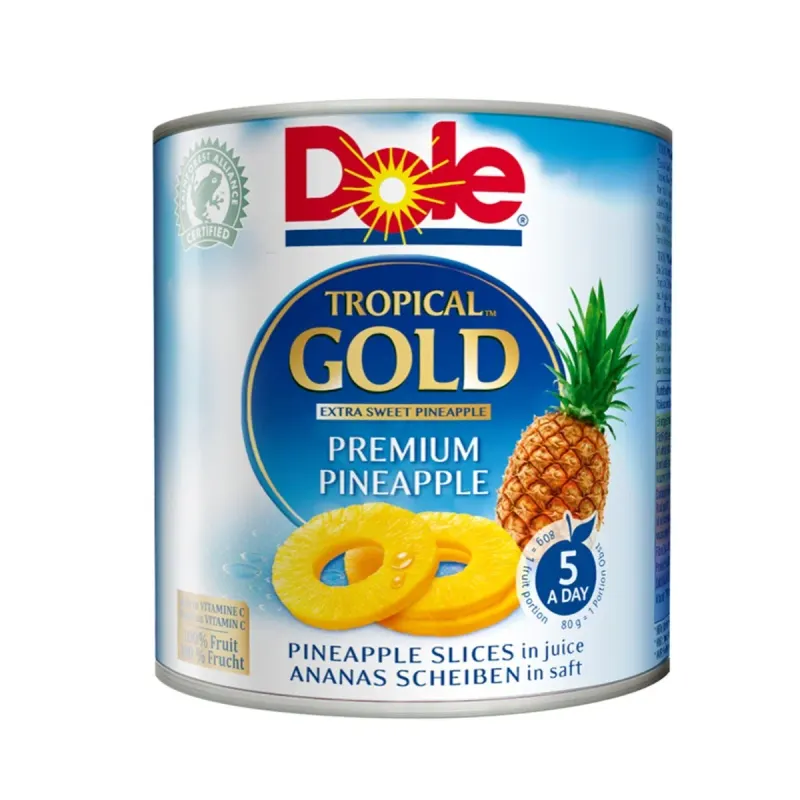 Dole Ananans Felii in Suc Tropical Gold 432 g