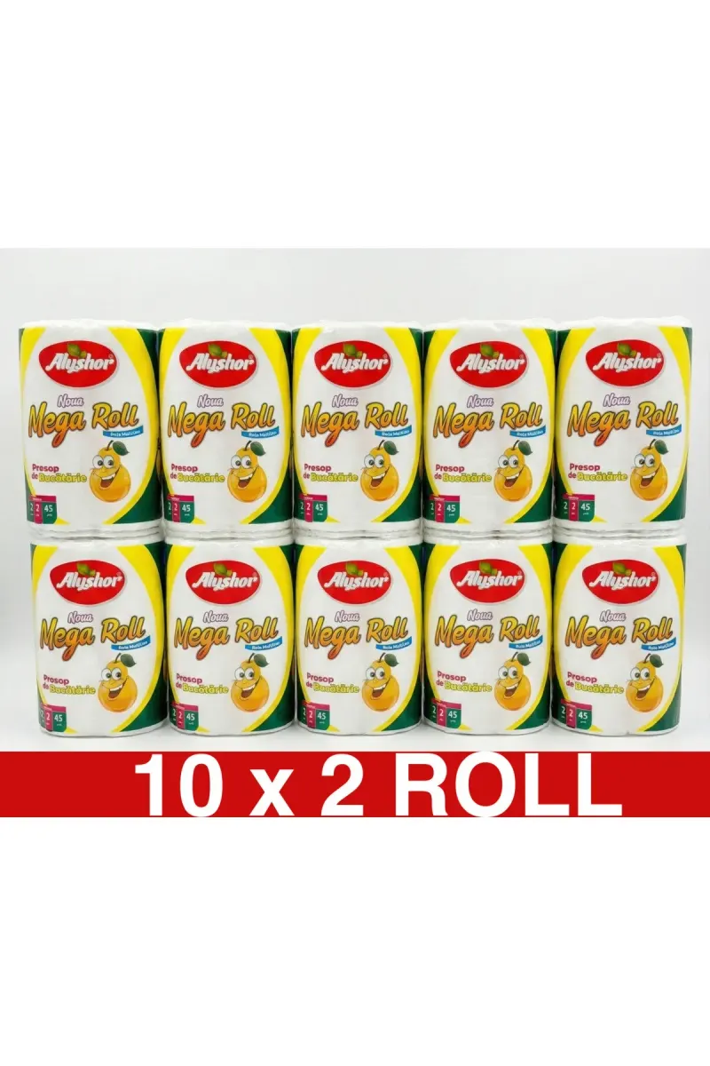Mega Roll 10-Piece Stock Pack (20 Rolls)
