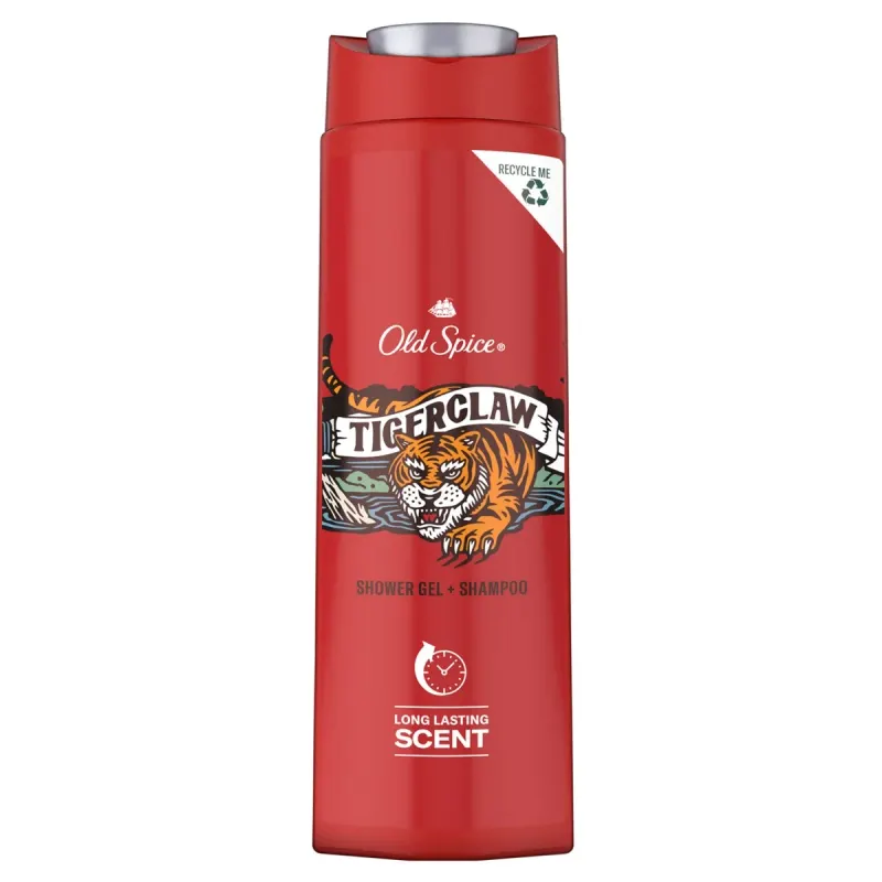 Old Spice Tiger Claw Gel de Dus 400 ml
