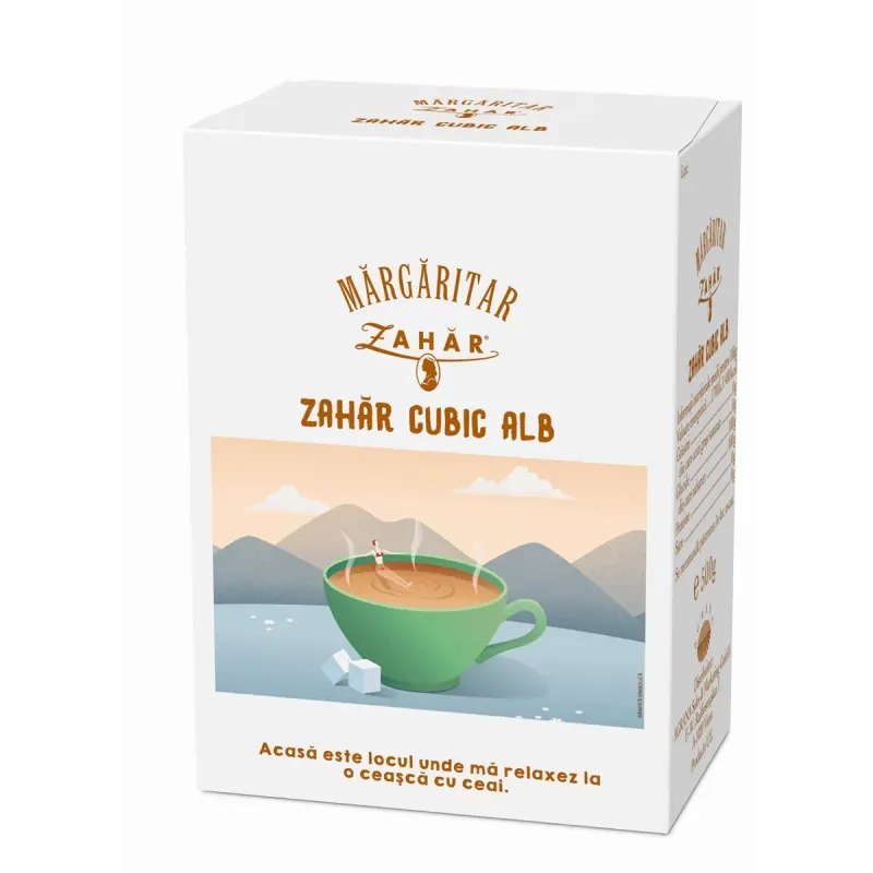 MARGARITAR Zahar Cubic Alb 500 g