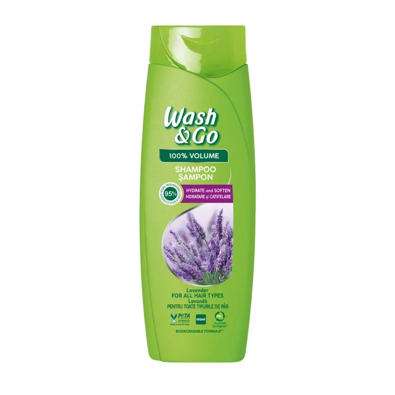 WASH & GO Sampon Lavanda 180 ml