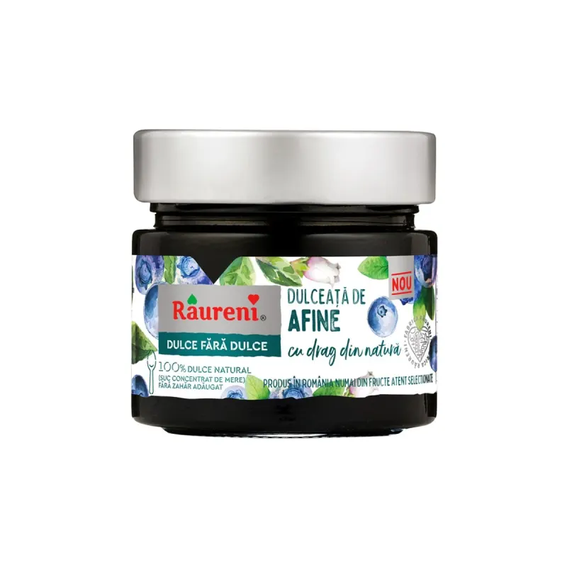 Raureni Dulceata Afine fara Zahar 240 g