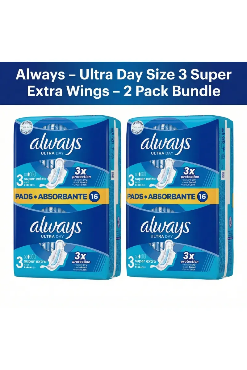 Absorbents Ultra Night Quattro, 16 pcs x 2