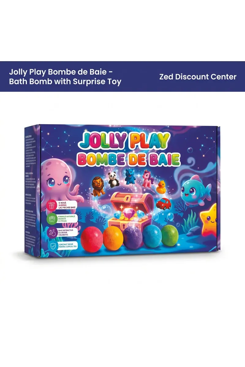 Jolly Play Bombe de Baie - Bath Bomb with Surprise Toy