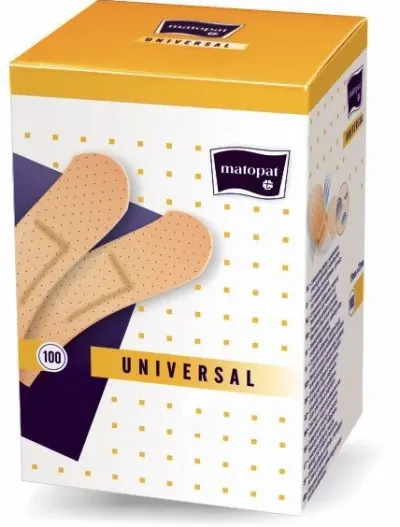 matopat Qwik Strip Universal Plasturi 100 bucati