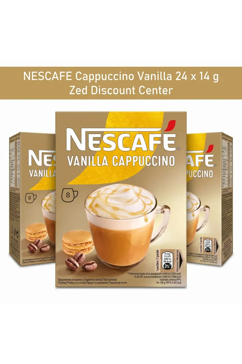 Cappuccino Vanilla 24 x 14 g