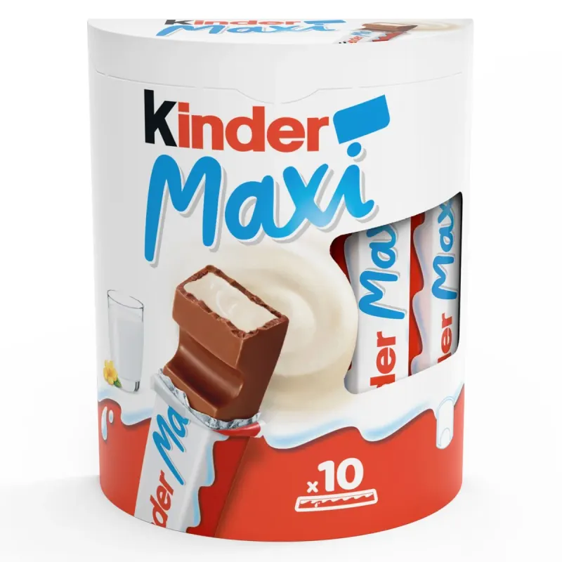 Kinder Maxi Chocolate 10 x 21 g