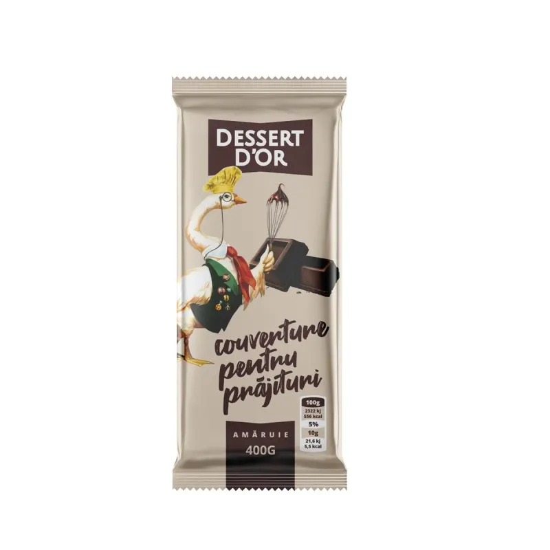 DESSERT D'OR Ciocolata de Menaj Dark 400 g