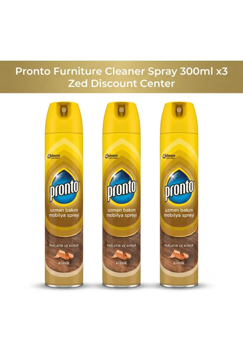 Furniture Cleaner Spray 300ml x3