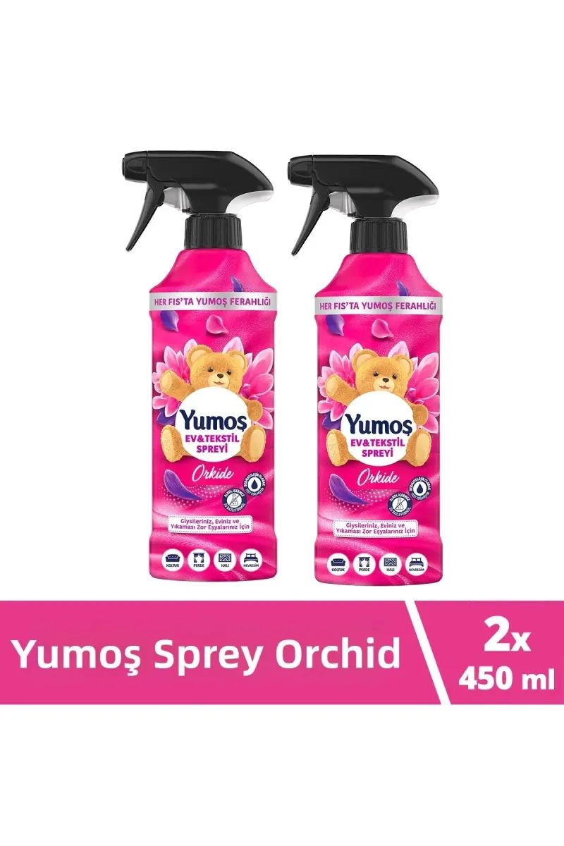 Home and Textile Spray Orchid for Difficult to Wash Items 450 ml