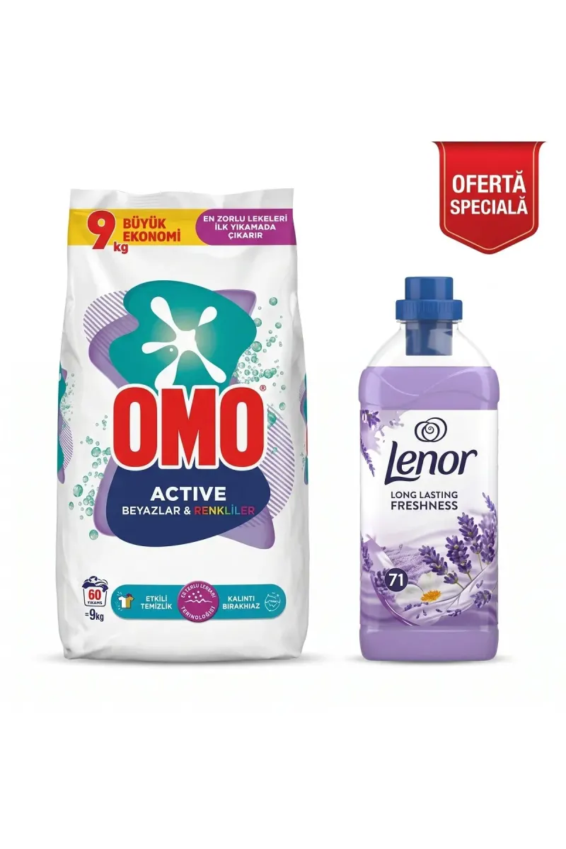 Special Offer: 9kg Detergent & Lenor Softener Value Bundle!