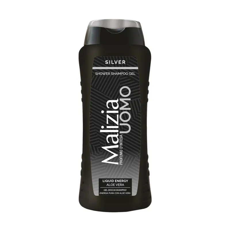 MALIZIA Uomo Silver Gel Dus si Sampon 250 ml
