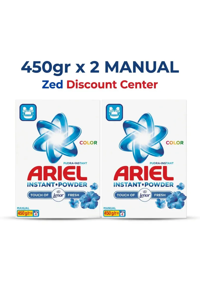 Manual Washing Powder 450g x2 Hand Wash Touch of Lenor