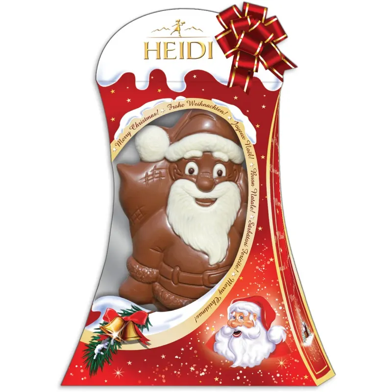 HEIDI Figurina Mos Craciun Ciocolata cu Lapte 70 g