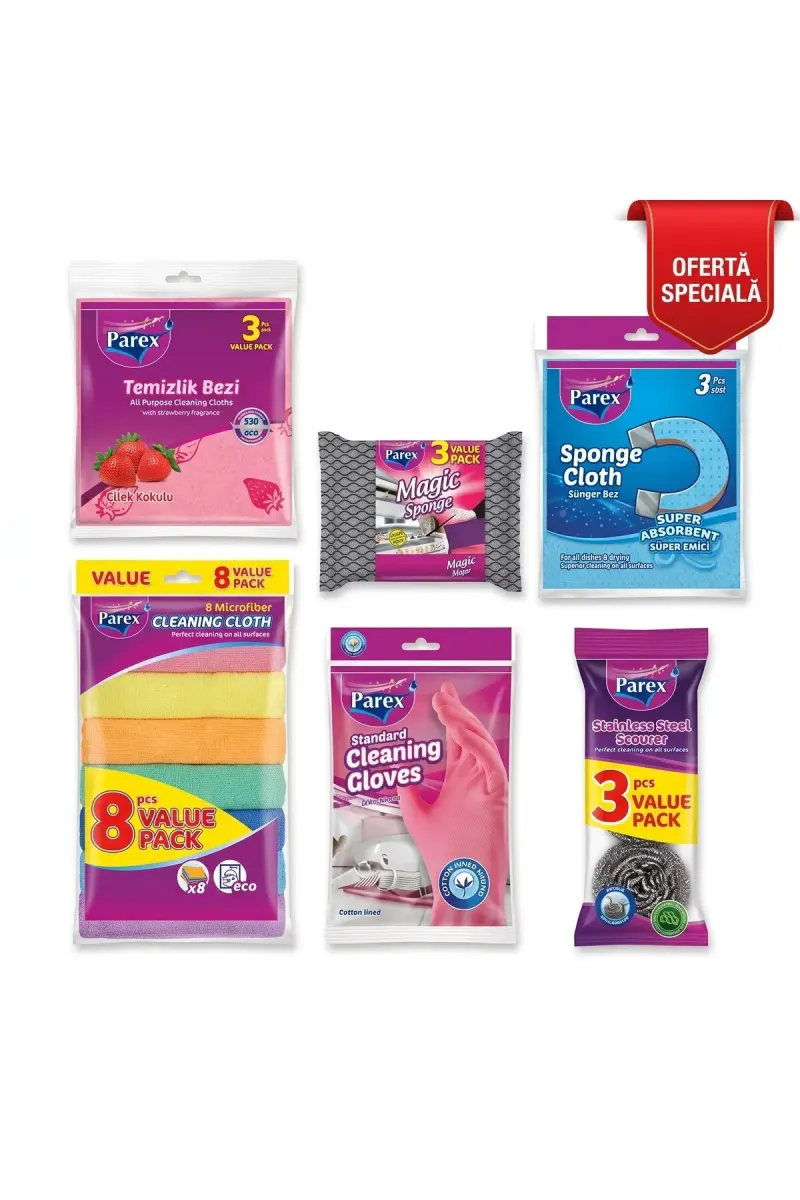 Ultimate Home Cleaning Bundle: Mega Value Kit for Every Surface