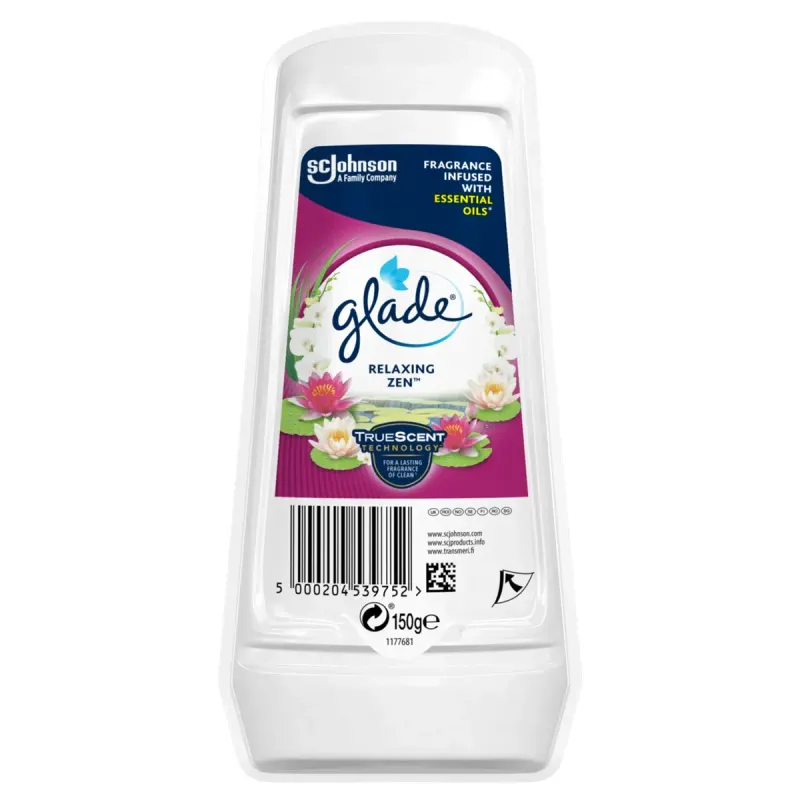 GLADE Gel Odorizant Relax Zen 8 x 150 g