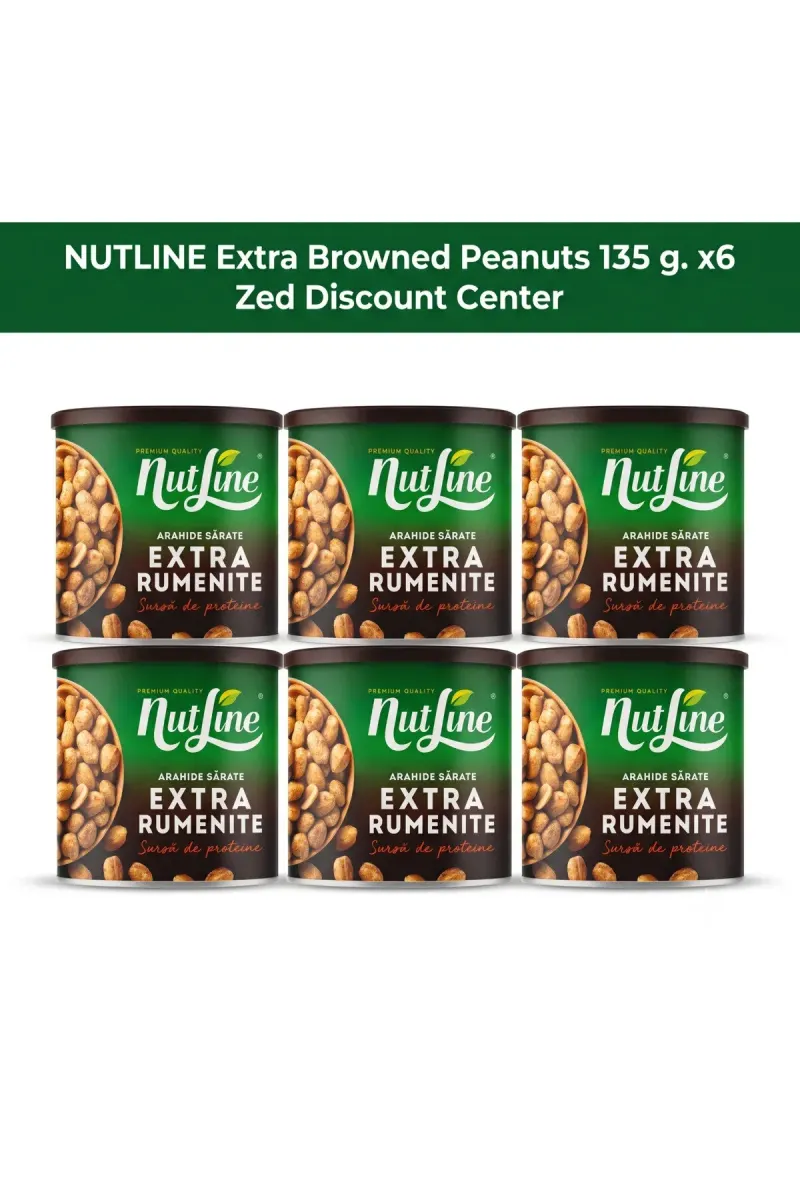 Extra Browned Peanuts 135 g. x6