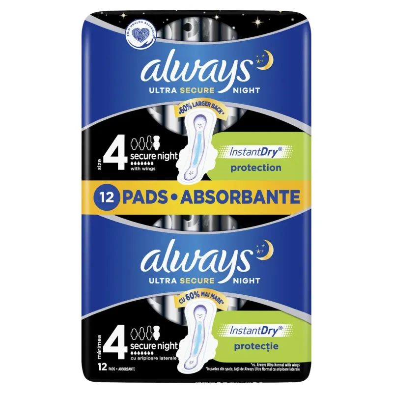 always Ultra Night Duo 12 bucati
