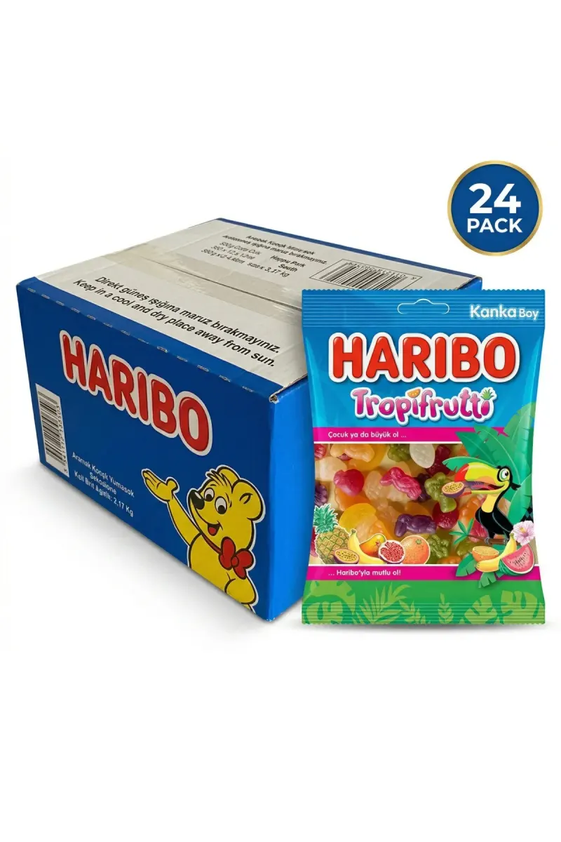Tropifrutti Halal Gummies Box (24x70g)