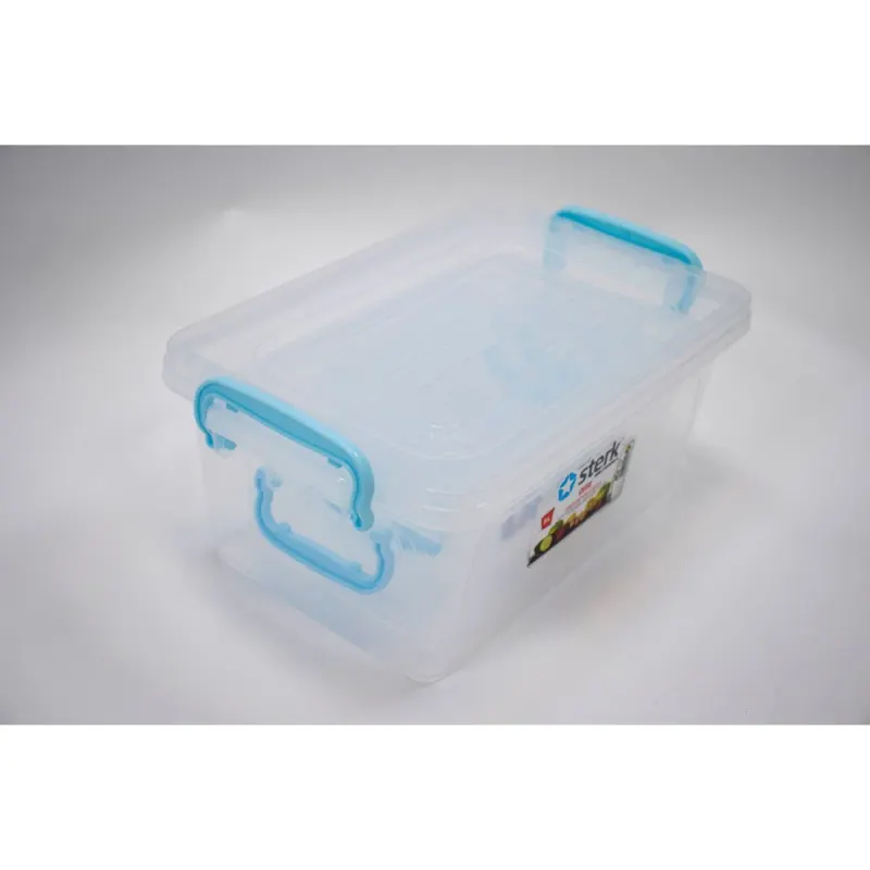 sterk PLAST Set Cutii Alimentare Dreptunghiulare (1 L + 2,5 L + 5 L)