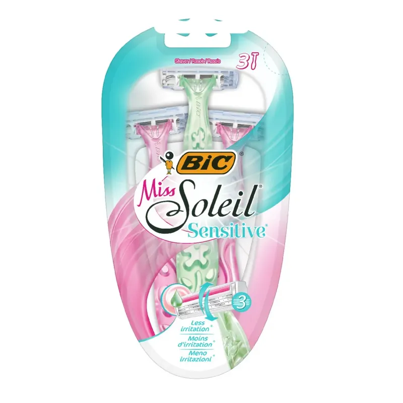 BiC 3 Aparate de Ras Miss Soleil Sensitive