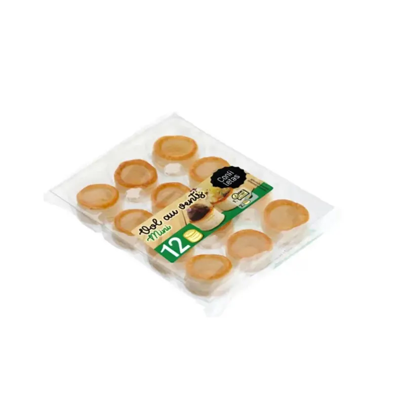 CONFILETAS Vol au Vents Coji Tarte Mini 38 mm 60 g