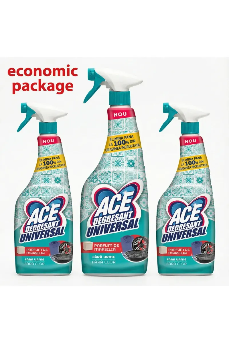 Universal, detergent, spray with Marseille fragrance, 3 x 650 ml