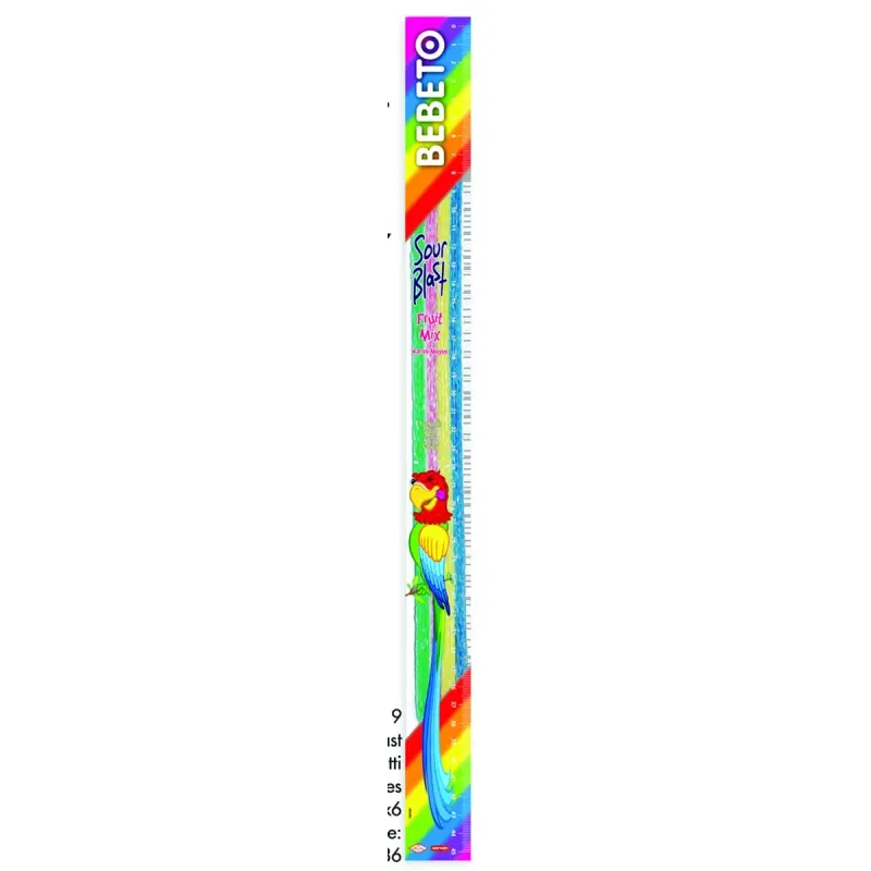 BEBETO Jeleuri Sour Blast Fructe 48 x 15 g