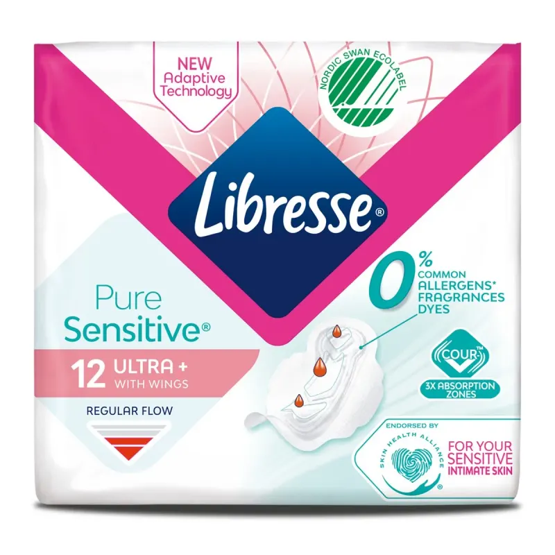 Libresse Pure Sensibil 12 Absorbante