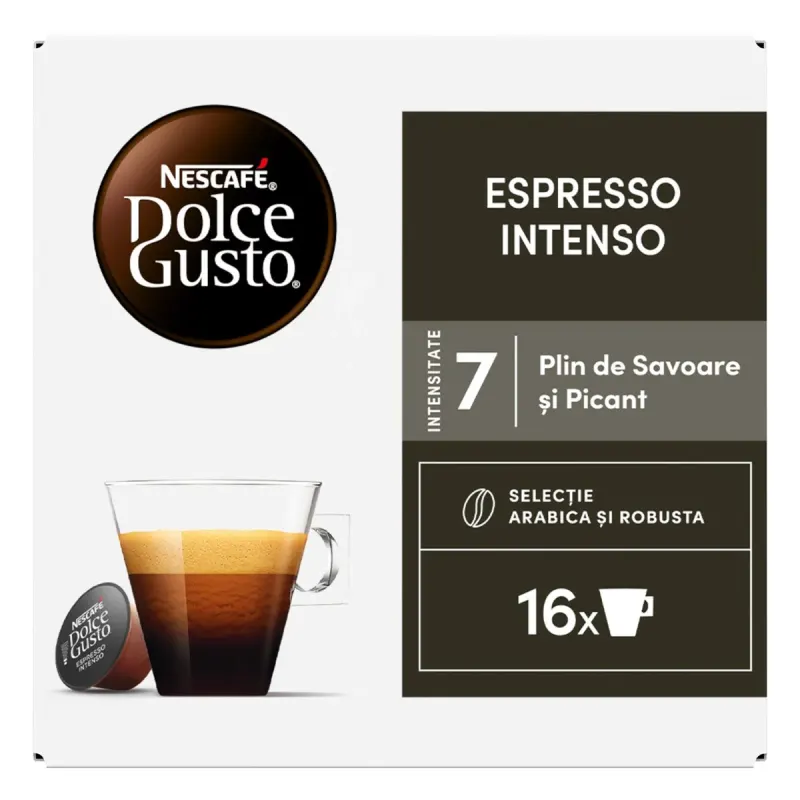 NESCAFE Dolce Gusto Espresso Intenso Cafea Capsule 112 g