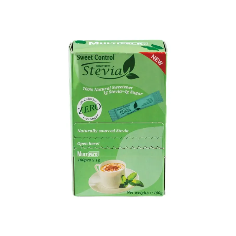 MULTIPACK Stevia Sticks 100 x 1 g
