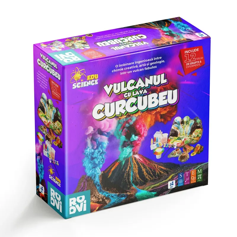 Roovi Vulcanul cu Lava Curcubeu