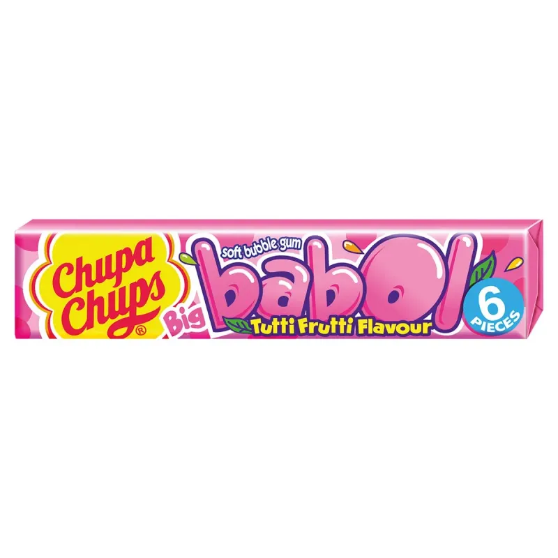 Chupa Chups Big babol Guma de Mestecat Fructe 20 x 27,6 g