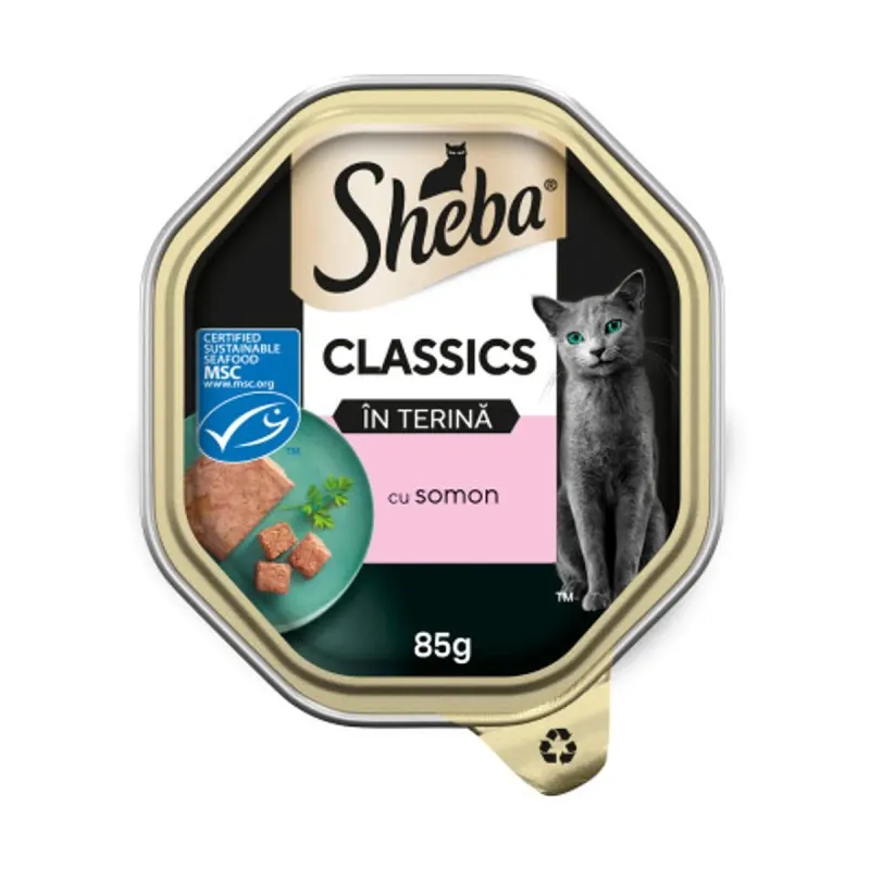 Sheba Tavita Pate cu Somon 85 g