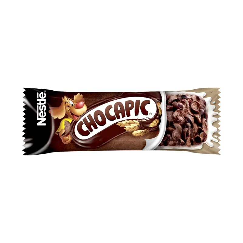 CHOCAPIC Baton de Cereale cu Ciocolata si Baza de Lapte 16 x 25 g