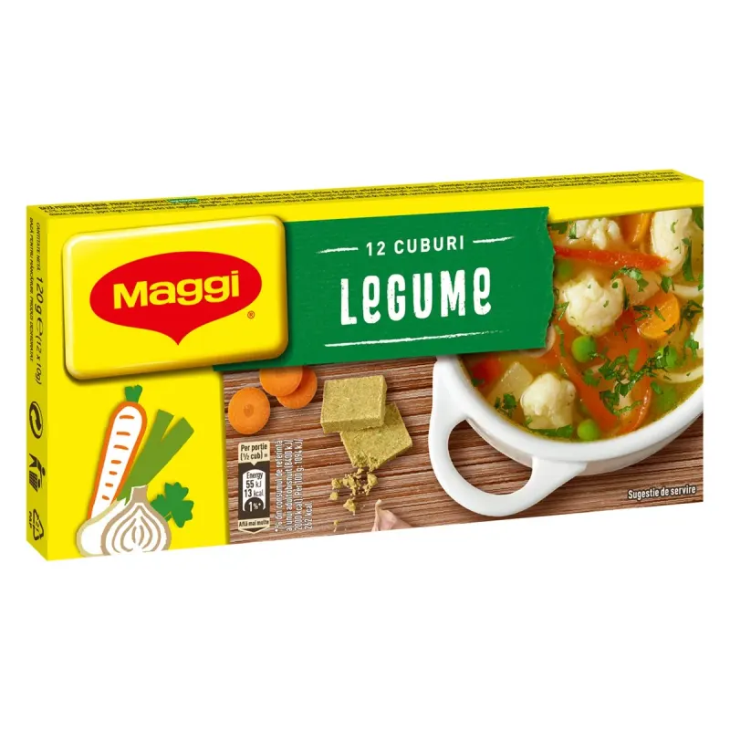 Maggi 12 x 10 g Cuburi Legume 120 g