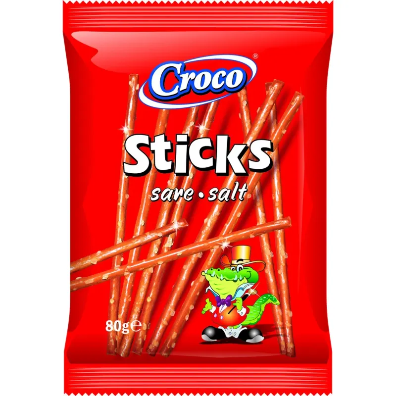 CROCO Sticks Sare 8 x 80 g