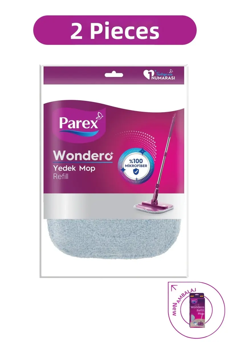 Wondero Replacement Mop 2 Pack Mop