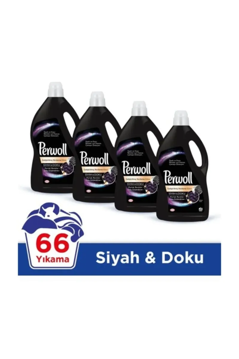 Liquid Laundry Detergent Black 4x 3.96L