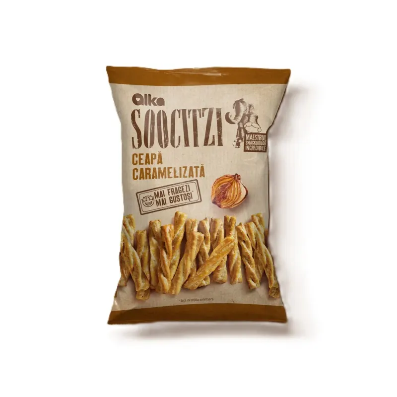 ALKA Soocitzi Snacks Ceapa Caramelizata 180 g