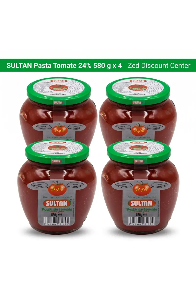 Pasta Tomate 24% 580 g x 4
